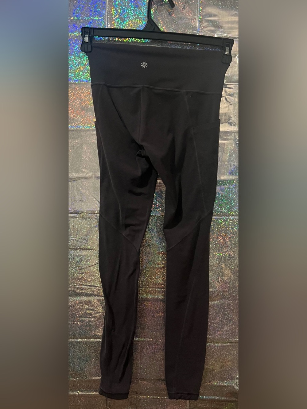 Athleta Gray High Rise Leggings with Pockets Size XS - Picture 2 of 5